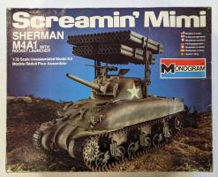 Thumbnail MONOGRAM 6500 SCREAMIN MIMI SHERMAN M4A1 WITH ROCKET LAUNCHER 