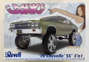 Thumbnail REVELL 2058 DONKS 70 CHEVELLE SS 3N1