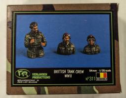 Thumbnail VERLINDEN PRODUCTIONS 311 BRITISH TANK CREW WWII 