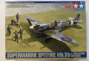 Thumbnail TAMIYA 89730 SUPERMARINE SPITFIRE MK.VB W/ 7 RAF CREW FIGURES