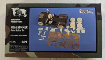 Thumbnail VERLINDEN PRODUCTIONS 607 M998 HUMMER BASIC UPDATE SET