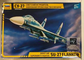 Thumbnail ZVEZDA MODELS 7206 SU-27 FLANKER SOVIET AIR SUPERIORITY 