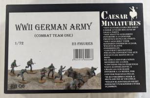 Thumbnail CAESAR MINATURES HB06 WWII GERMAN ARMY COMBAT TEAM ONE