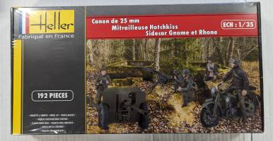 Thumbnail HELLER 81102 CANON DE 25MM HOTCHKISS GNOME ET RHONE 