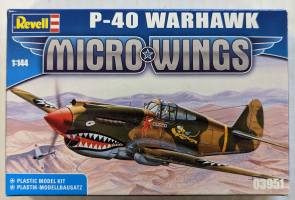 Thumbnail REVELL 03951 MICRO WINGS P-40 WARHAWK