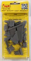 Thumbnail CMK 7133 TSR2 CONTROL SURFACES SET FOR AIRFIX KIT 