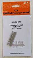 Thumbnail QUICKBOOST.NET 32041 NAKAJIMA KI84 EXHAUST 