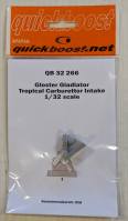 Thumbnail QUICKBOOST.NET 32266 GLOSTER GLADIATOR TROPICAL CARBURETTOR INTAKE 