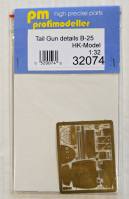 Thumbnail PM 32074 TAIL GUN DETAILS B-25 