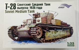 Thumbnail ALANGER 035001 T-28 SOVIET MEDIUM TANK
