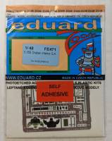 Thumbnail EDUARD FE471 S35E DRAKEN INTERIOR S.A. FOR HASEGAWA KIT 