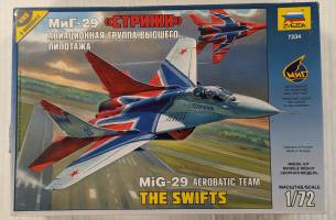 Thumbnail ZVEZDA MODELS 7234 MIG-29 AEROBATIC TEAM THE SWIFTS 