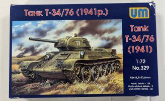 Thumbnail UNIMODEL 329 TANK T-34/76  1941 