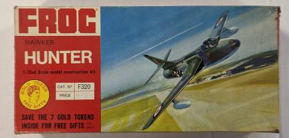 Thumbnail FROG F320 HAWKER HUNTER GOLD TOKEN 