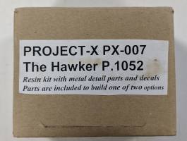 Thumbnail PROJECT X PX-007 THE HAWKER P.1052