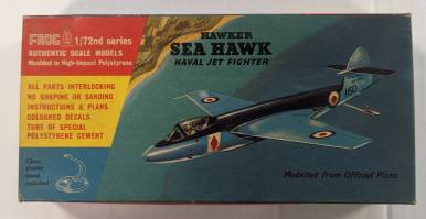 Thumbnail FROG F328 HAWKER SEA HAWK NAVAL JET FIGHTER 