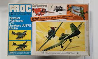 Thumbnail FROG F510 HAWKER HURRICANE AND JUNKERS JU87G STUKA