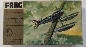 Thumbnail FROG F164 SUPERMARINE S6B GOLD TOKEN 