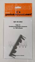 Thumbnail QUICKBOOST.NET 48202 YAK-3 UNDERCARRIAGE COVERS