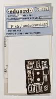Thumbnail EDUARD F86 / UNDERCARRIAGE DETAIL SET