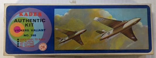 Thumbnail KADER 398 VICKERS VALIANT 