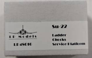 Thumbnail LP MODELS  48016 SU-22 LADDER  CHOCKS  SERVICE PLATFORM 