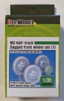 Thumbnail DEF MODEL 30050 M3 HALF TRACK SAGGED FRONT WHEEL SET 