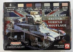 Thumbnail LIFE COLOUR CS16 MIDDLE EAST BRITISH VEHICLE CAMOUFLAGE