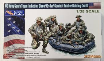 Thumbnail GECKO MODELS 350060 US NAVY SEALS TEAM IN ACTION CIRCA 90 S 