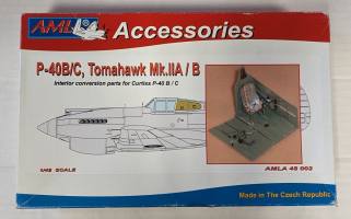 Thumbnail AML 48002 P-40B/C TOMAHAWK MK.IIA/B  interior conversion