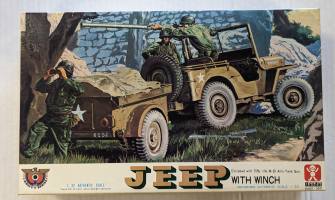 Thumbnail BANDAI 6420 JEEP WITH WINCH