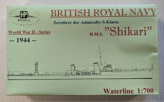 Thumbnail HP MODELS BRITISH ROYAL NAVY HMS SHIKARI