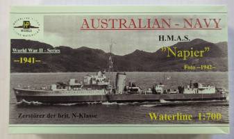 Thumbnail HP MODELS AUSTRALIAN NAVY H.M.A.S. NAPIER 1942