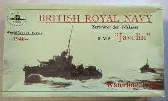 Thumbnail HP MODELS BRITISH ROYAL NAVY HMS JAVELIN