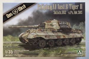 Thumbnail DAS WERK 35013 PZKPFWG.VI TIGER II GERMAN WW2 HEAVY TANK
