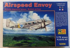 Thumbnail RS MODELS 92098 AIRSPEED ENVOY 