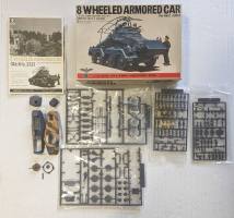 Thumbnail KINGKIT MODEL SCRAPYARD BANDAI 8238 8 WHEELED ARMORED CAR SD.KFZ.252  STARTED 