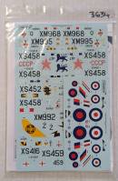 Thumbnail XTRADECAL 3634. 72201 EE/BAC LIGHTNING T.4/T.5 PT2