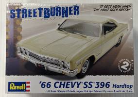 Thumbnail REVELL 4250 STREETBURNER 66 CHEVY SS 396 HARDTOP