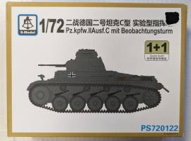 Thumbnail S MODEL 720122 PZ.KPFW.II AUSF.C MIT BEOBACHTUNGSTURM