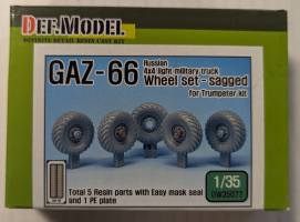 Thumbnail DEF MODEL 35077 GAZ-66 RUSSIAN 4X4 WHEEL SET SAGGED