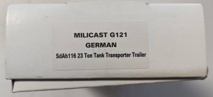 Thumbnail MILICAST  G121 SDAH116 23 TON TANK TRANSPORTER TRAILER