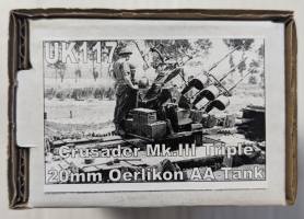 Thumbnail MILICAST UK117 CRUSADER MK.III TRIPLE 20MM OERLIKON AA TANK