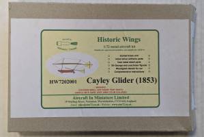Thumbnail HISTORIC WINGS 7202001 CAYLEY GLIDER 1853