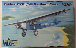 Thumbnail VALOM 72072 FOKKER F.VIIB/3M SOUTHERN CROSS