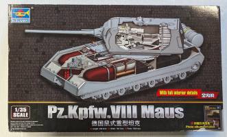 Thumbnail TRUMPETER MODELS 09541 PZ.KPFW.VIII MAUS  UK Sale Only 