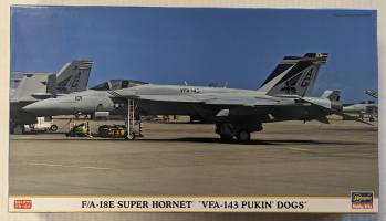 Thumbnail HASEGAWA 00800 F/A-18E SUPER HORNET VFA-143 PUKIN DOGS
