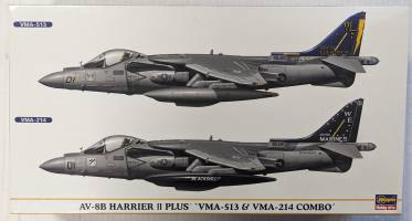 Thumbnail HASEGAWA 00936 AV-8B HARRIER II PLUS VAM-513   VMA-214 COMBO