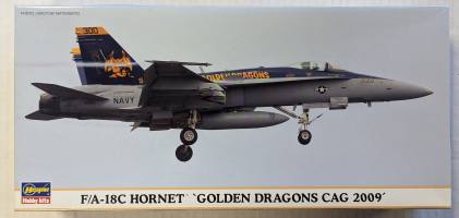 Thumbnail HASEGAWA 01903 F/A-18C HORNET GOLDEN DRAGONS CAG 2009