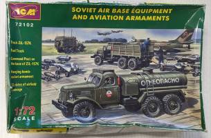 Thumbnail ICM 72102 SOVIET AIR BASE EQUIPMENT AND AVIATION ARMAMENTS